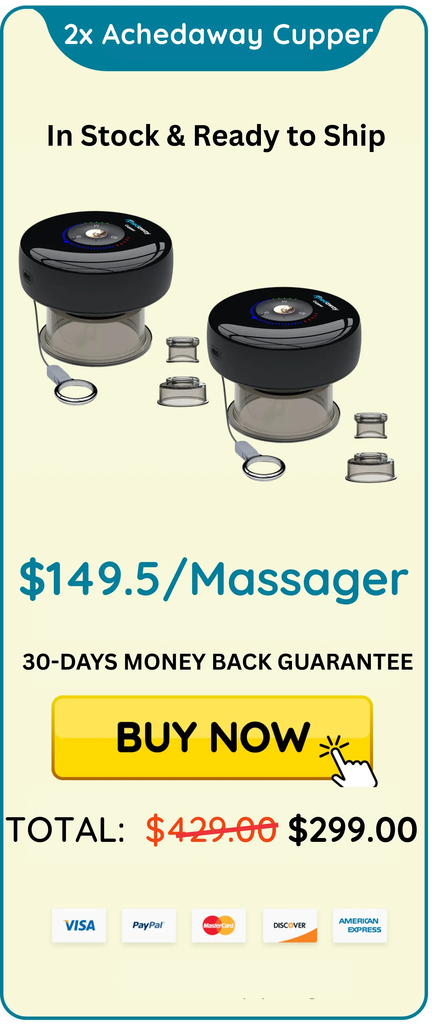 Achedaway Cupper package 2